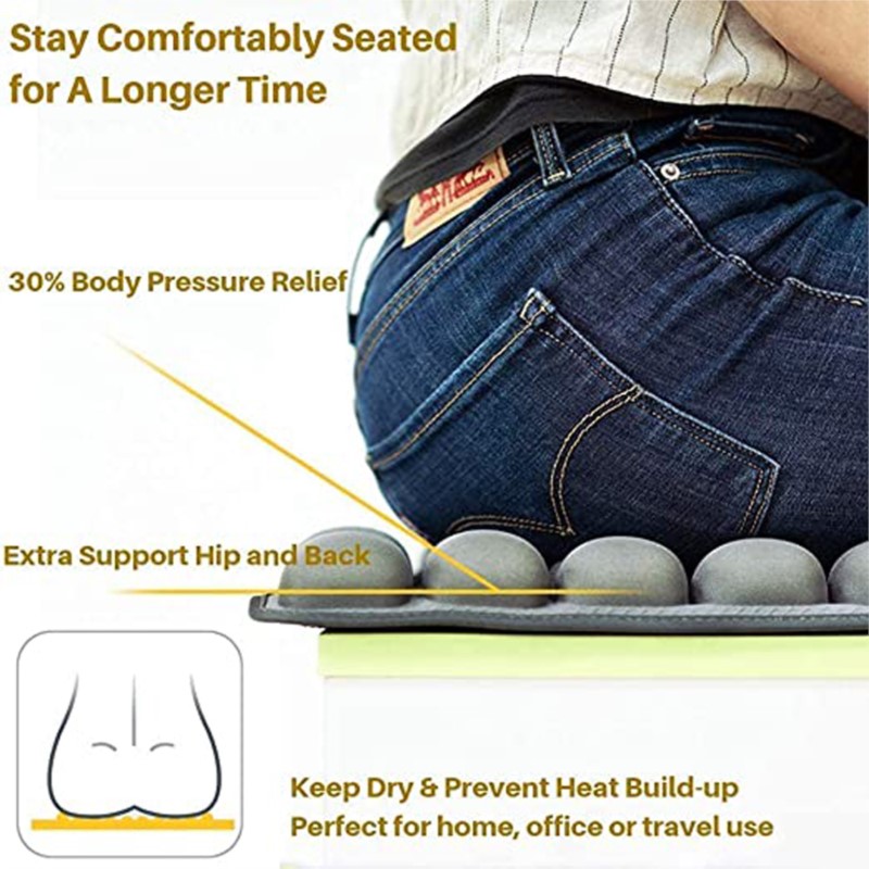 3D Office Chair Cushion, Long- - Office Chair Cushion ulasan dan harga