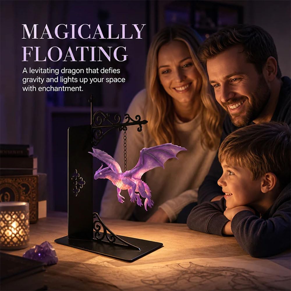 Floating Dragon Bookshelf Lamp - Bookshelf ulasan dan harga