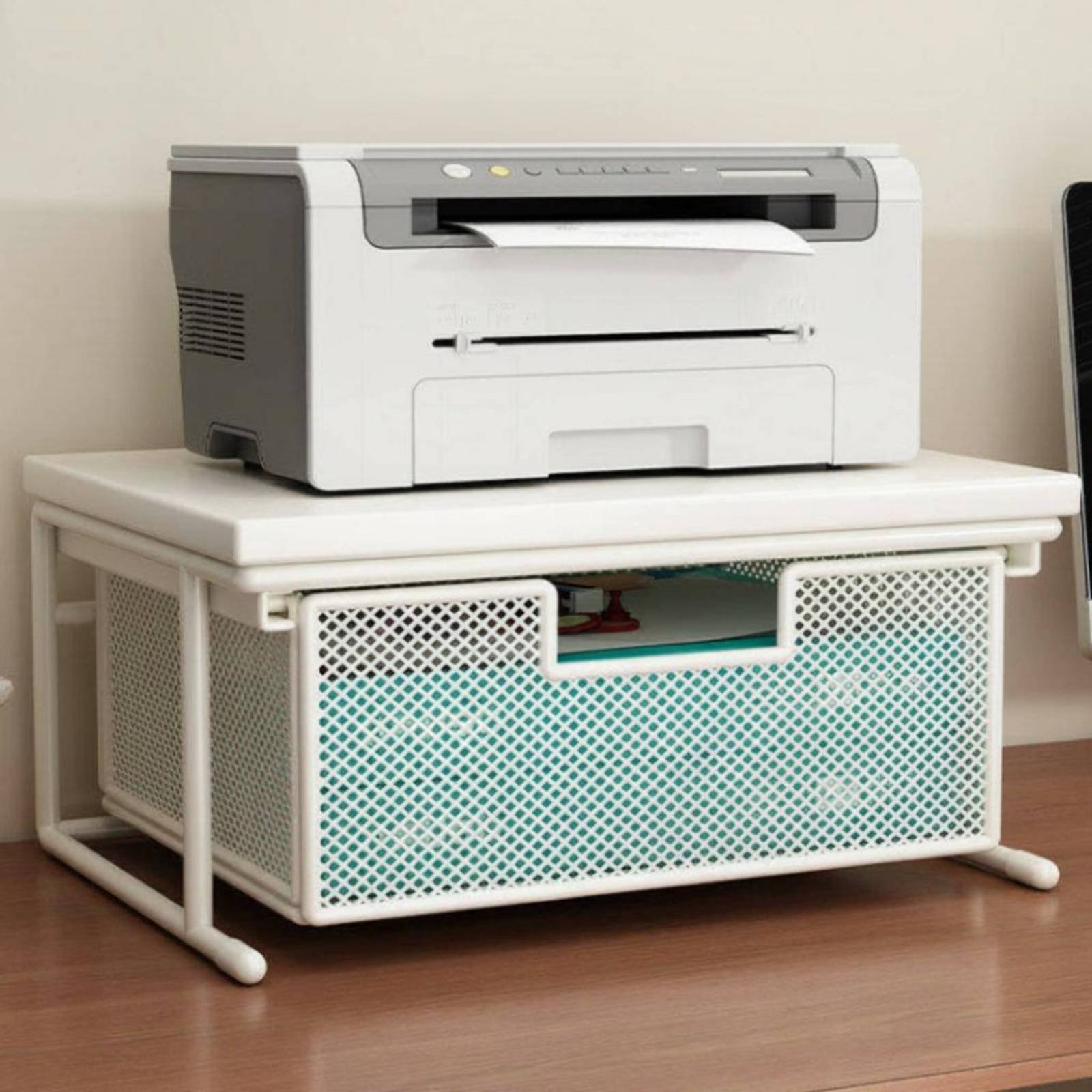 Printer Stand with Drawer Spac - Printer Stand ulasan dan harga