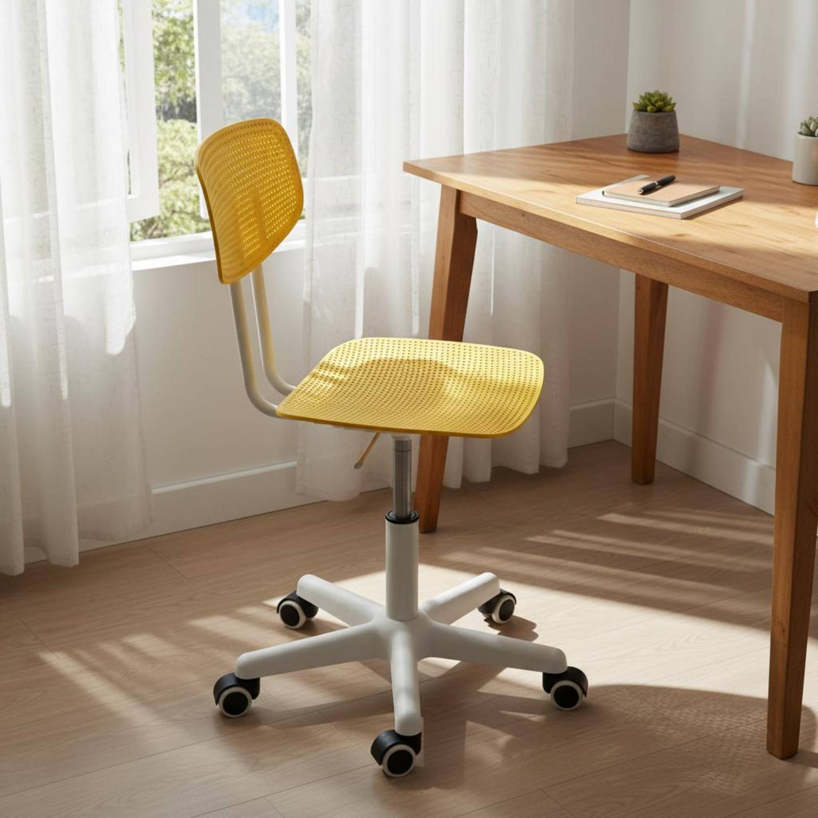 Adjustable Rolling Desk Chair  - Office Chair ulasan dan harga