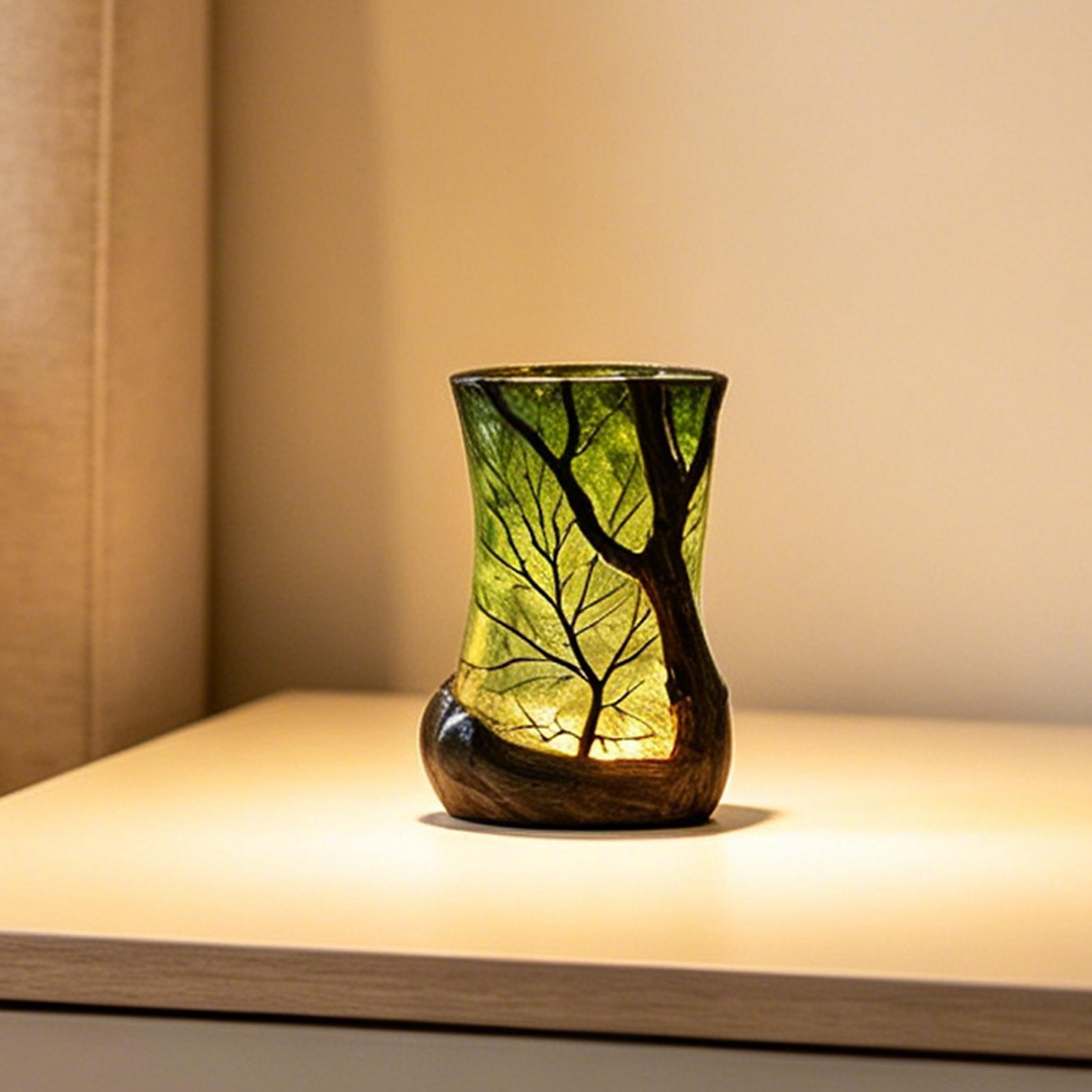 Bedside Table Lamp Forest Nigh - Bookshelf ulasan dan harga