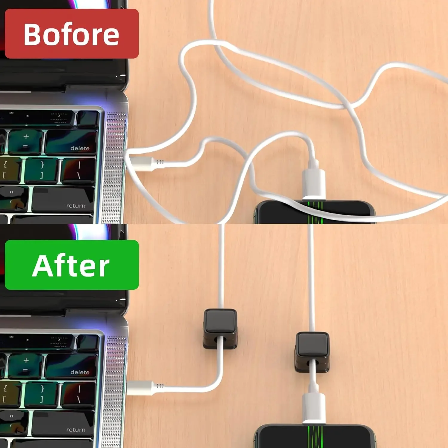 Mini Cable Organizer Holder Ma - Desk Organizer ulasan dan harga