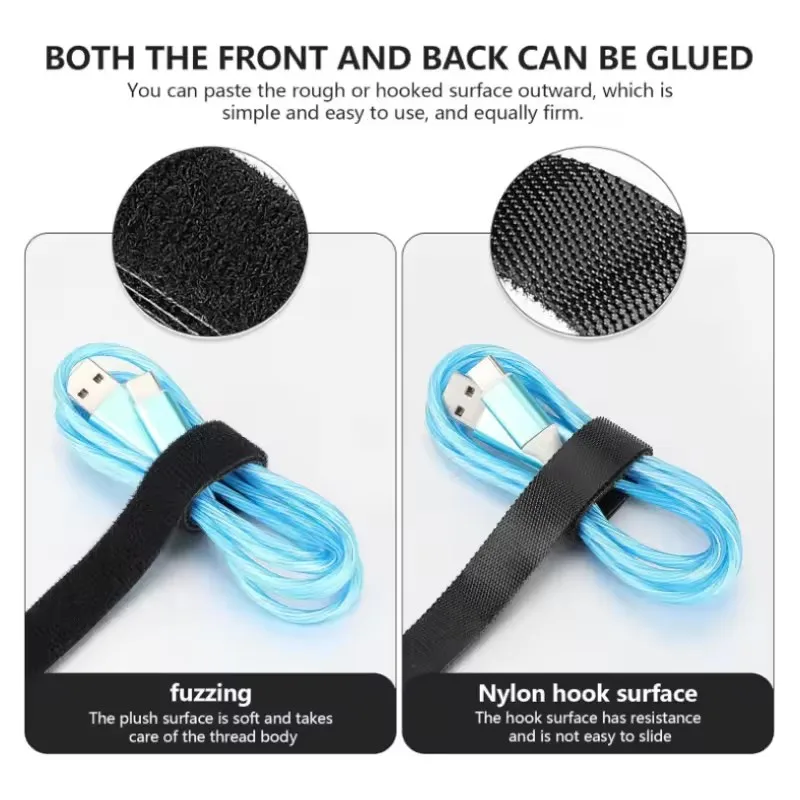 1/5M Cable Manager Data Cable  - Desk Organizer ulasan dan harga