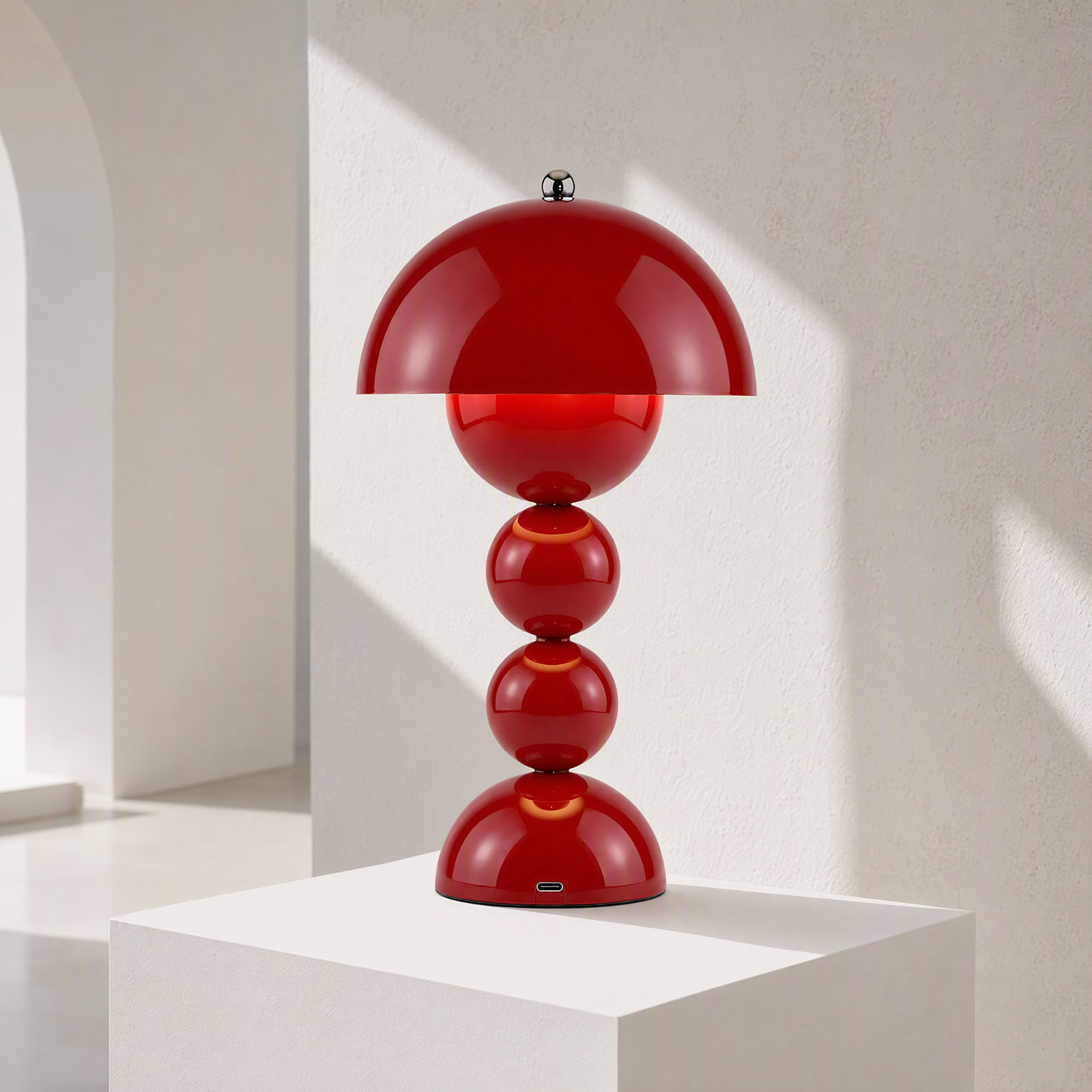 Vintage Mushroom Table Lamp US - Desk Lamp ulasan dan harga
