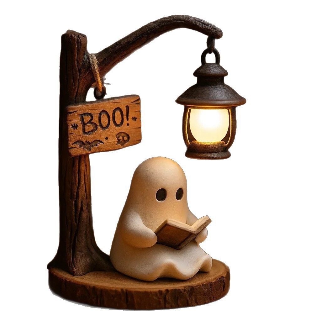Ghost Reading Lantern 4.3x3.14 - Bookshelf ulasan dan harga