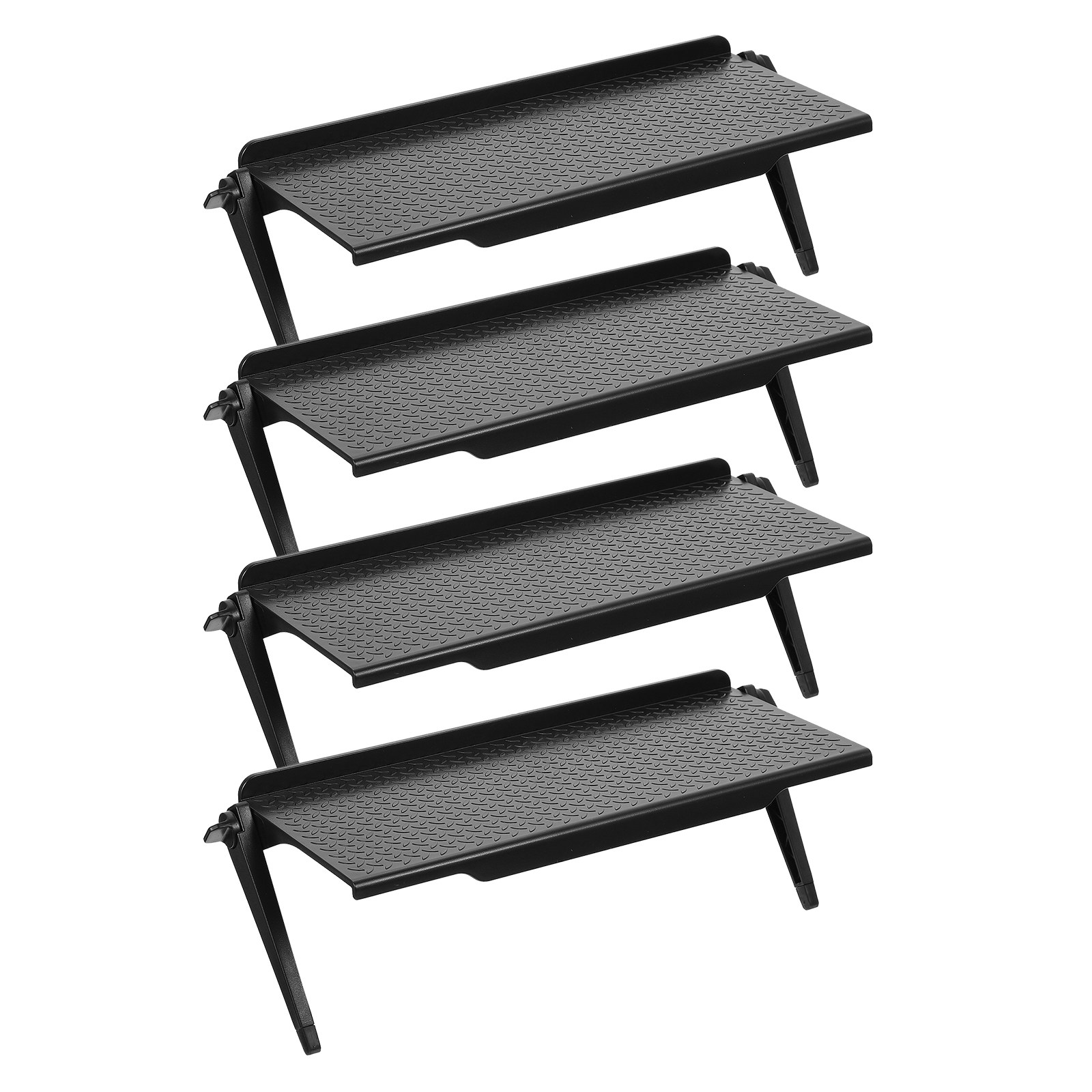 4Pcs TV Top Screen Shelf Adjus - Monitor Stand ulasan dan harga