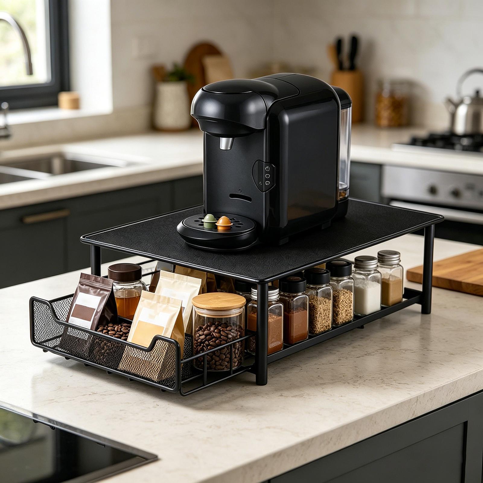 Coffee Pod Organizer Heavy-Dut - Monitor Stand ulasan dan harga