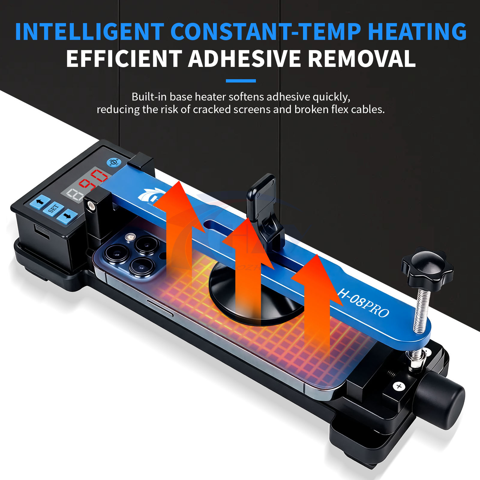 HZY H-08 PRO 150W Heating Scre - Partition Screen Divider ulasan dan harga