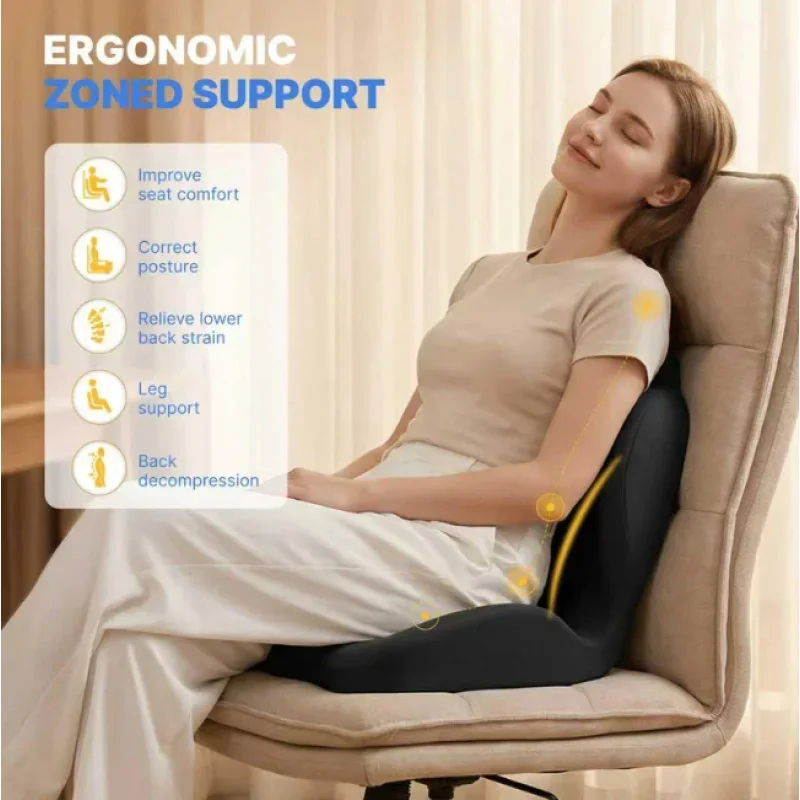 Coccyx Seat Cushion Memory Foa - Office Chair Cushion ulasan dan harga