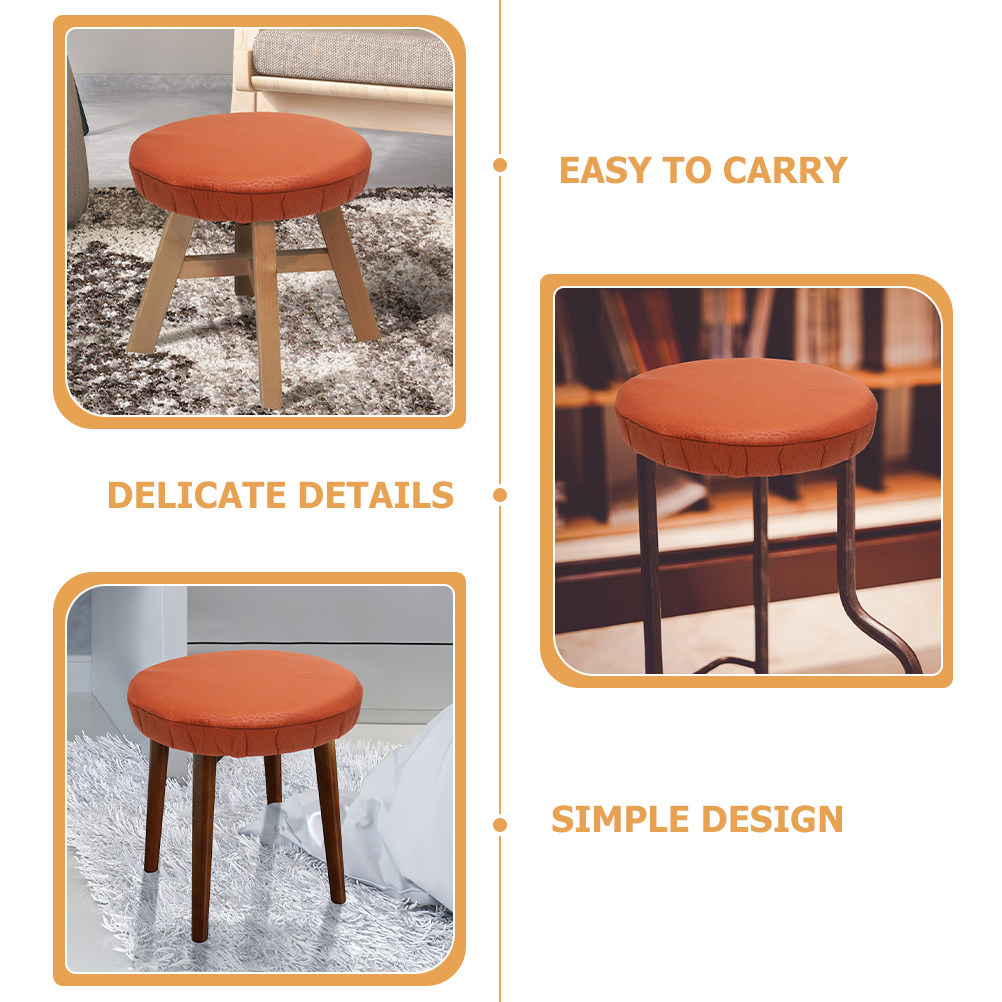 Elastic Round Bar Stool Seat C - Office Chair Cushion ulasan dan harga