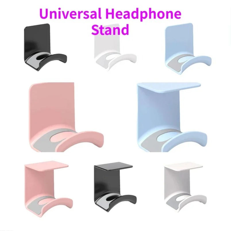 Self Adhesive Headphone Stand  - Monitor Stand ulasan dan harga