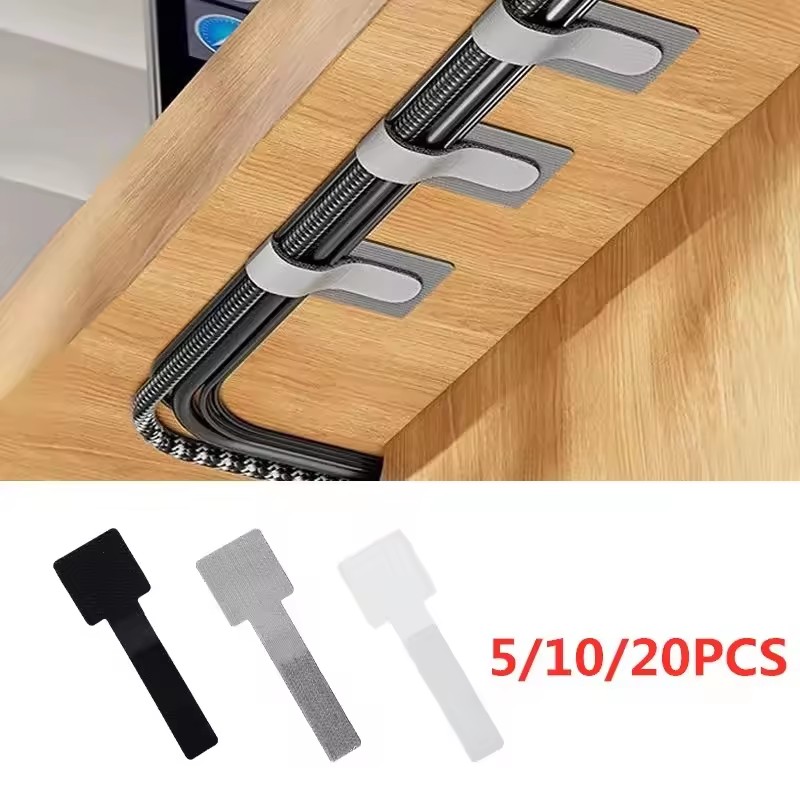 New Reusable Cable Ties Ties S - Desk Organizer ulasan dan harga