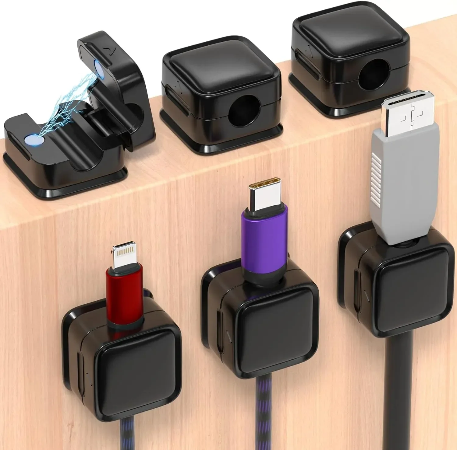 Mini Cable Organizer Holder Ma - Desk Organizer ulasan dan harga