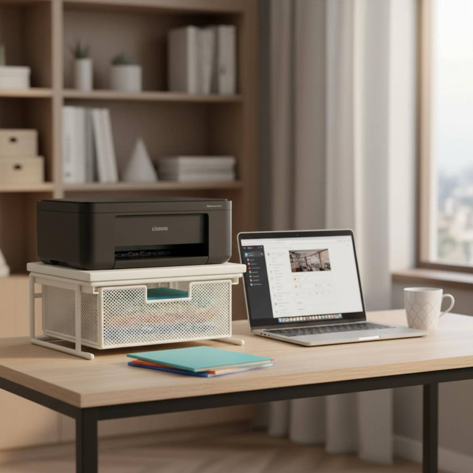 Printer Stand with Drawer Mult - Printer Stand ulasan dan harga